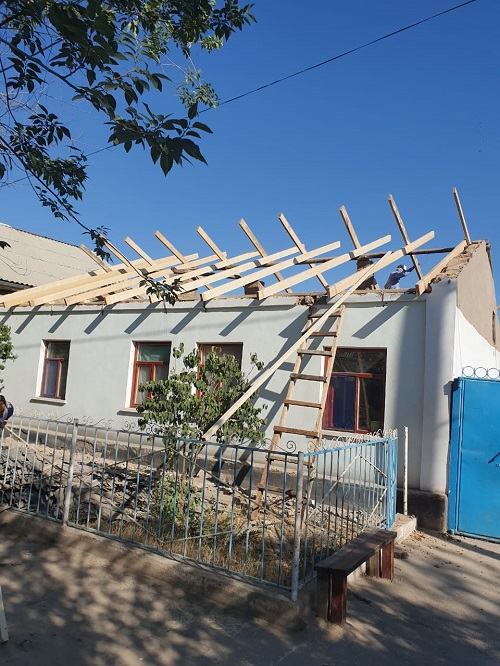 ارىس قالاسىندا 551 ۇيگە قالپىنا كەلتىرۋ جۇمىستارى جۇرگىزىلدى - يدم