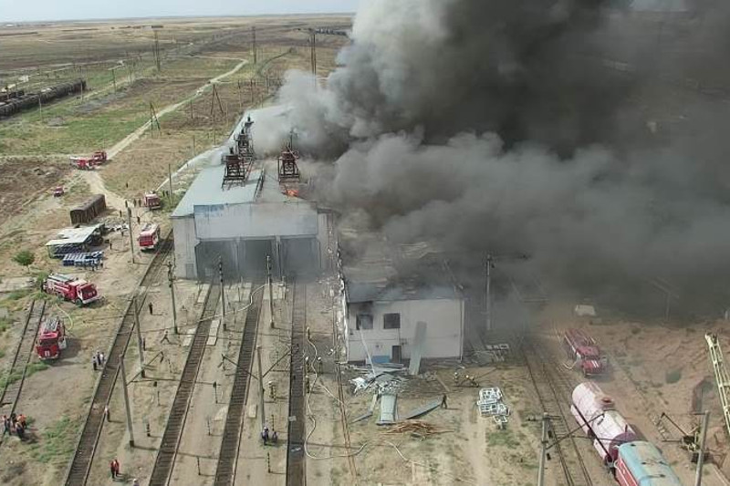 ارىستا دەپودان شىققان ءورت ءسوندىرىلدى- تجك