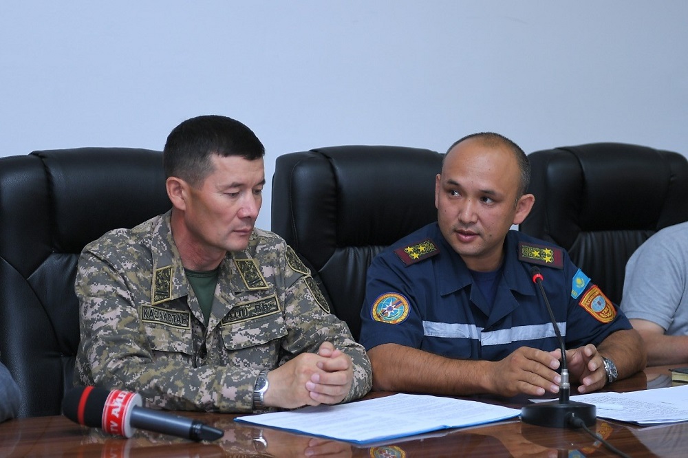 ارىس قالاسىنداعى دابىل جانە قاۋىپسىزدىك جۇيەسى جاڭارتىلادى