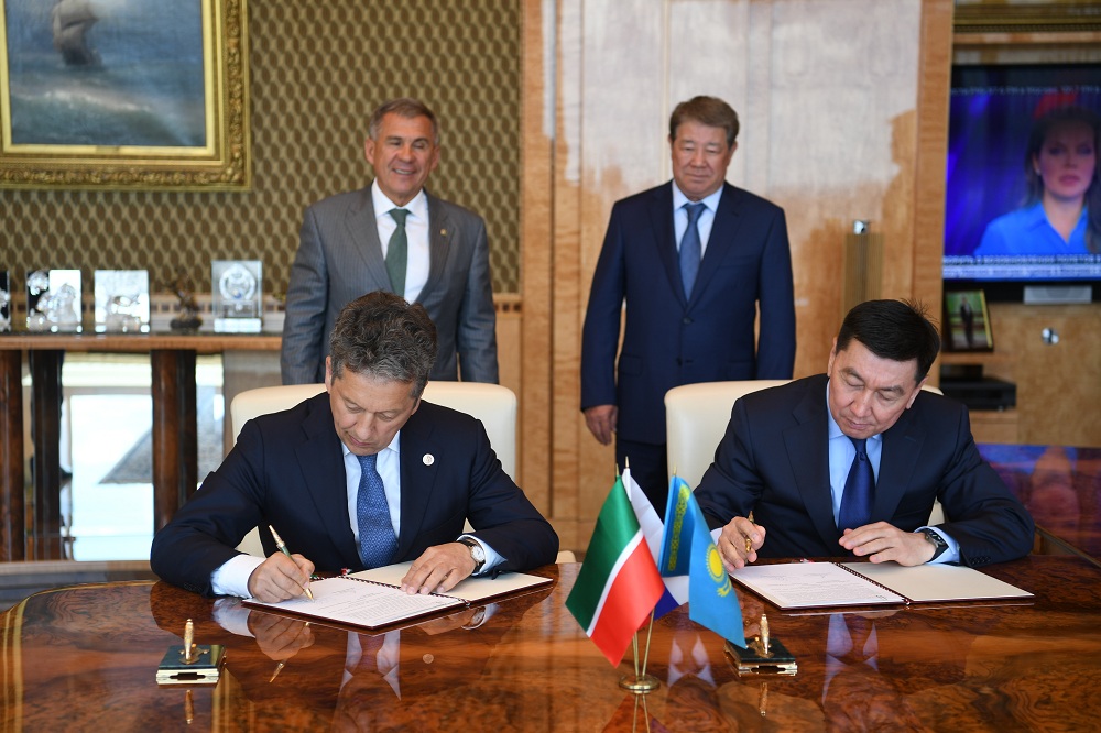 قمگ مەن تاتنەفت ءوزارا تۇسىنىستىك تۋرالى مەموراندۋمعا قول قويدى