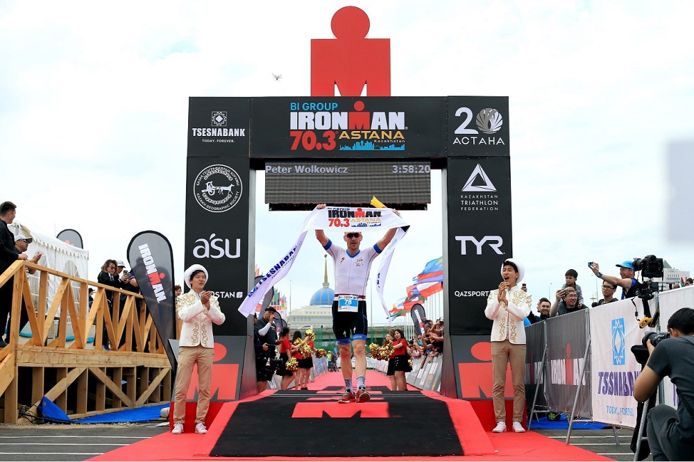 Ironman 70.3 Astana جارىسىن وتكىزۋگە 700 ۆولونتەر تارتىلماق