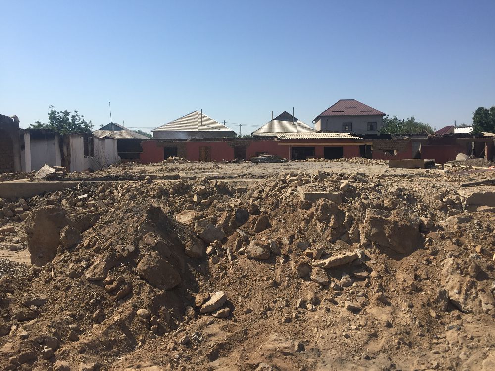 زالال كەلگەن باسپانالاردى قالپىنا كەلتىردى