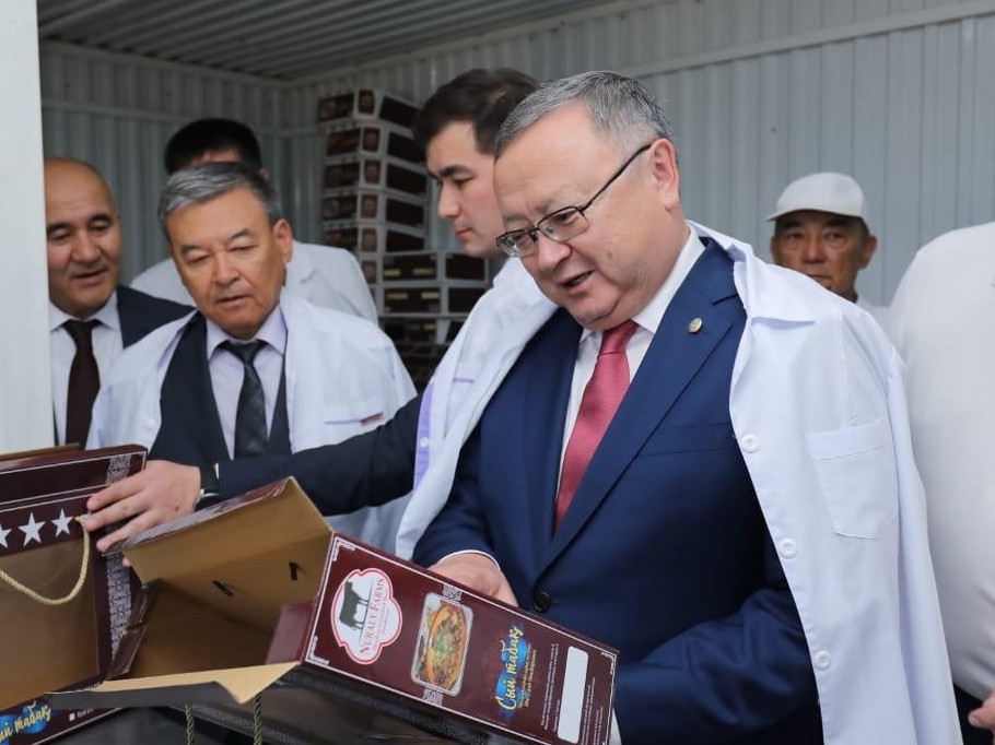 وڭداسىن ورازالين ءىس-ساپارمەن شالقار اۋدانىنا باردى