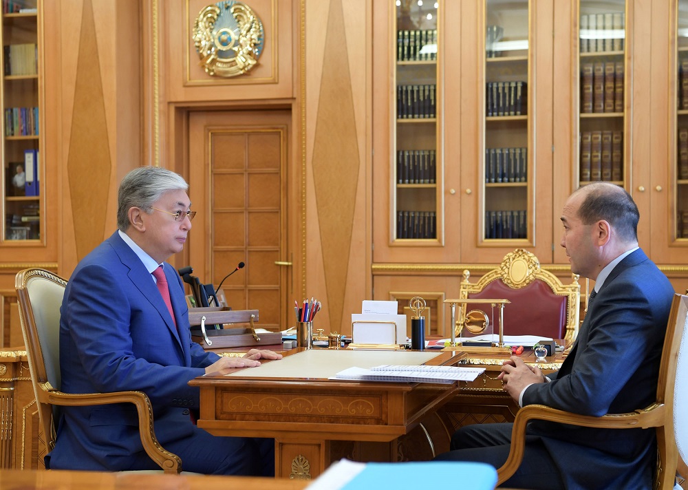 پرەزيدەنت باس پروكۋرور عيزات نۇرداۋلەتوۆتى قابىلدادى