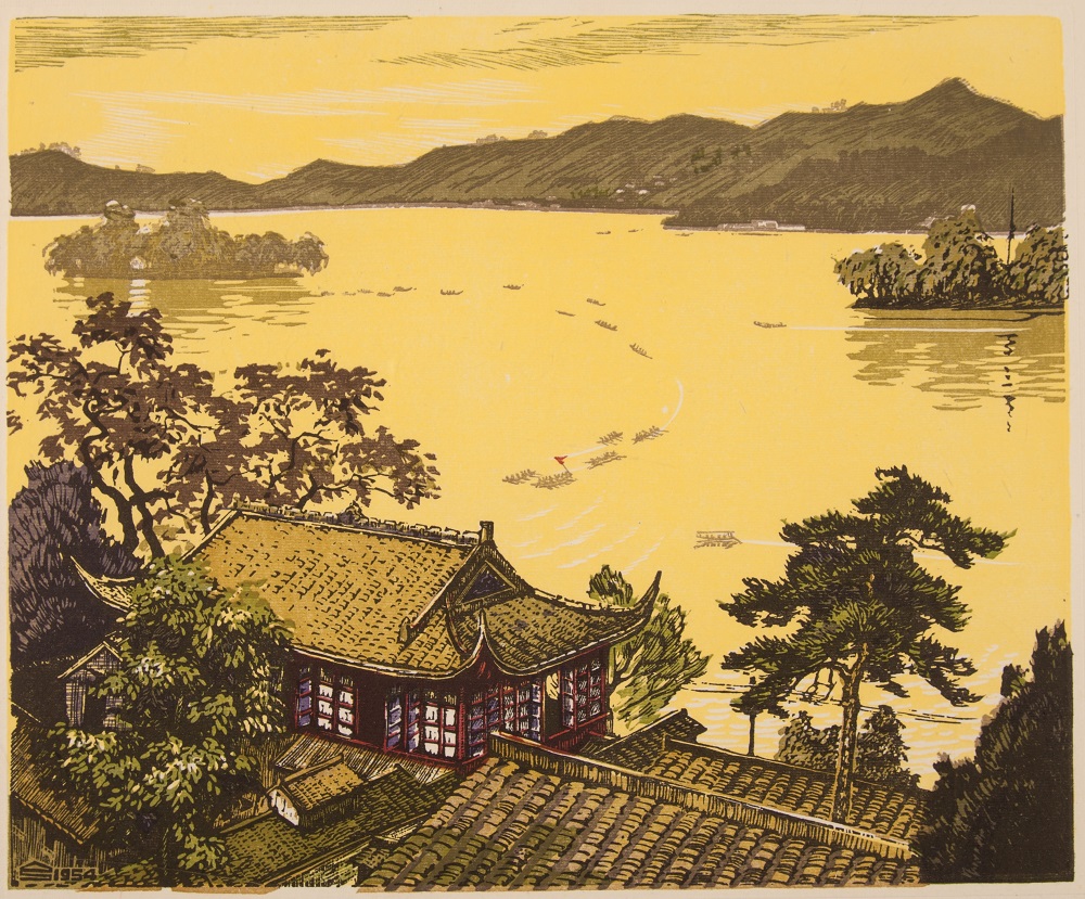 الماتىدا قىتاي ەلىنىڭ سۋرەت كورمەسى اشىلادى