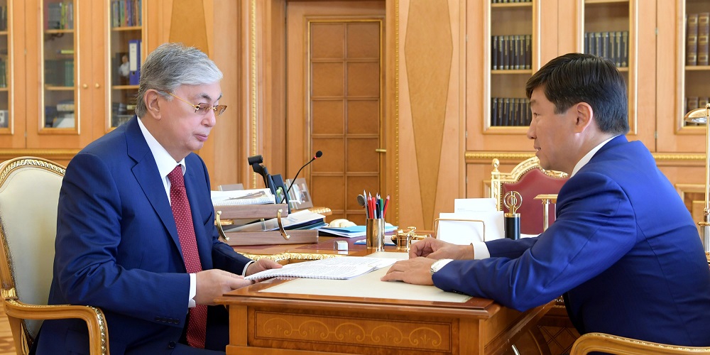 پرەزيدەنت «Nur Otan» پارتياسى توراعاسىنىڭ ءبىرىنشى ورىنباسارى باۋىرجان بايبەكتى قابىلدادى