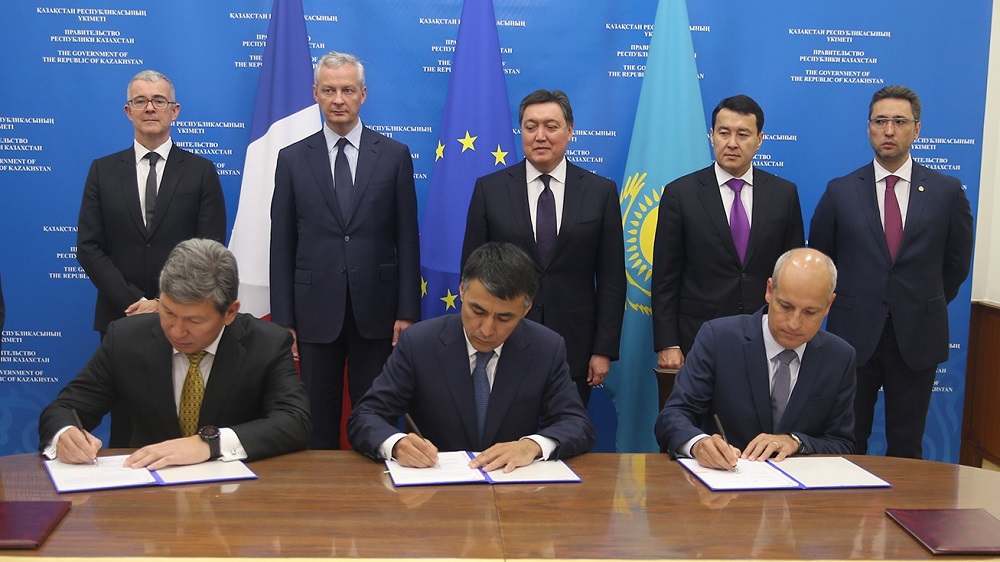 قازمۇنايگاز, ەنەرگەتيكا مينيسترلىگى  جانە توتال ىنتىماقتاستىق تۋرالى مەموراندۋمعا قول قويدى