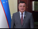 وزبەكستان پارلامەنتىنىڭ سپيكەرى نۇرلان نىعماتۋليننەن ەستافەتانى قابىلدادى (ۆيدەو)