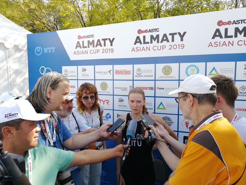 قازاقستاندىق سپورتشى ترياتلوننان ازيا كۋبوگىن جەڭىپ الدى