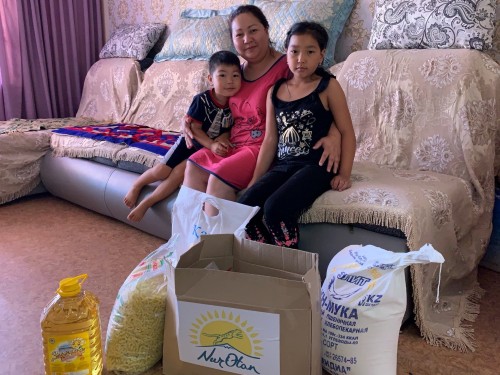 كوپ بالالى انالارعا كومەك كورسەتىلدى