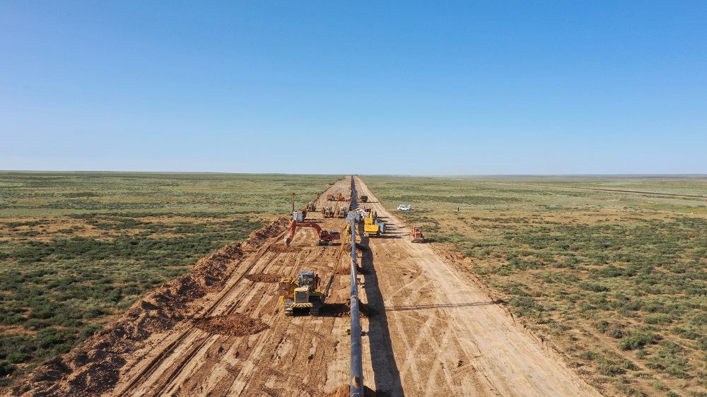 «سارىارقا» گاز قۇبىرىنىڭ 75 %-ى تارتىلدى