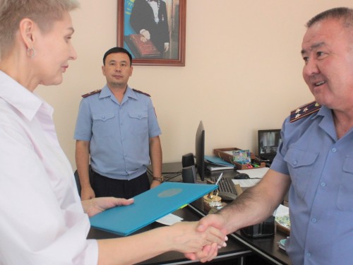 قوستاناي جوو-لارى پوليتسيا كادرلارىن دايارلايتىن بولادى