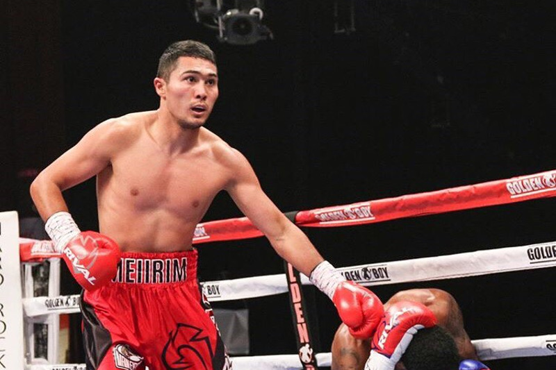 مەيىرىم نۇرسۇلتانوۆ رەسەيلىك بوكسشىدان باسىم ءتۇستى