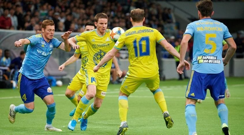 فۋتبول: «استانا» بەلارۋسسياعا اتتاندى