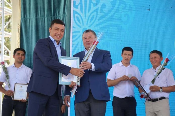 جامبىلدىقتار ارىستاعى قۇرىلىس جۇمىستارىن ابىرويمەن اياقتادى