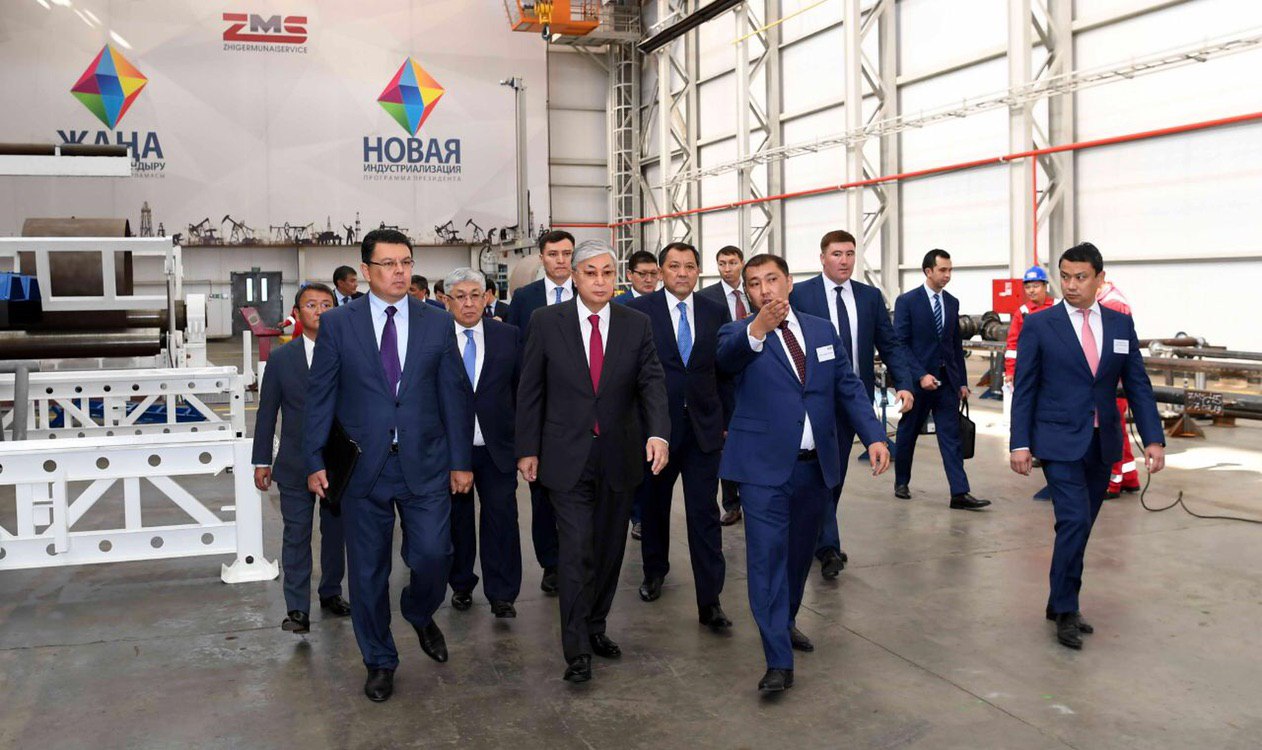 مەملەكەت باسشىسى «جىگەرمۇنايسەرۆيس» جشس-نە باردى