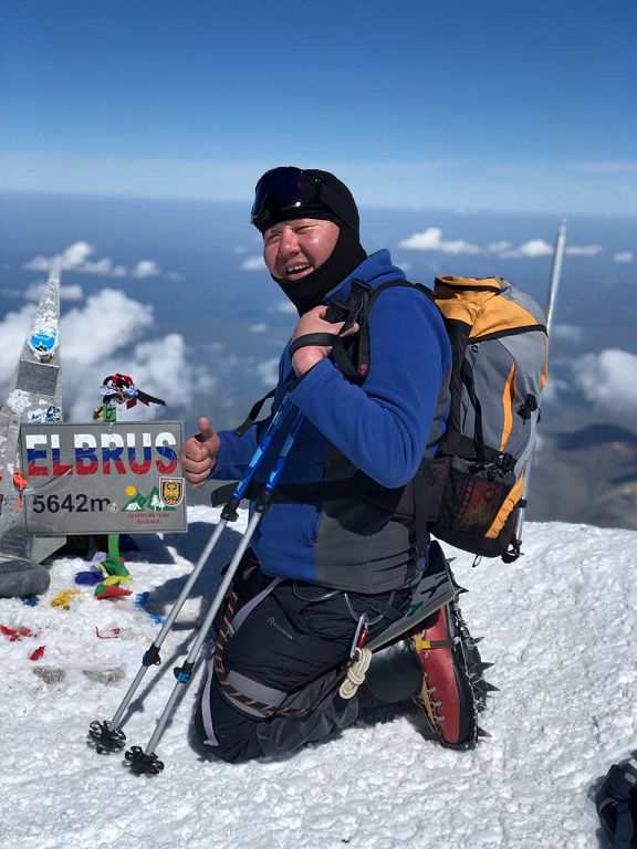 ەلبرۋستى باعىندىرعان ەر