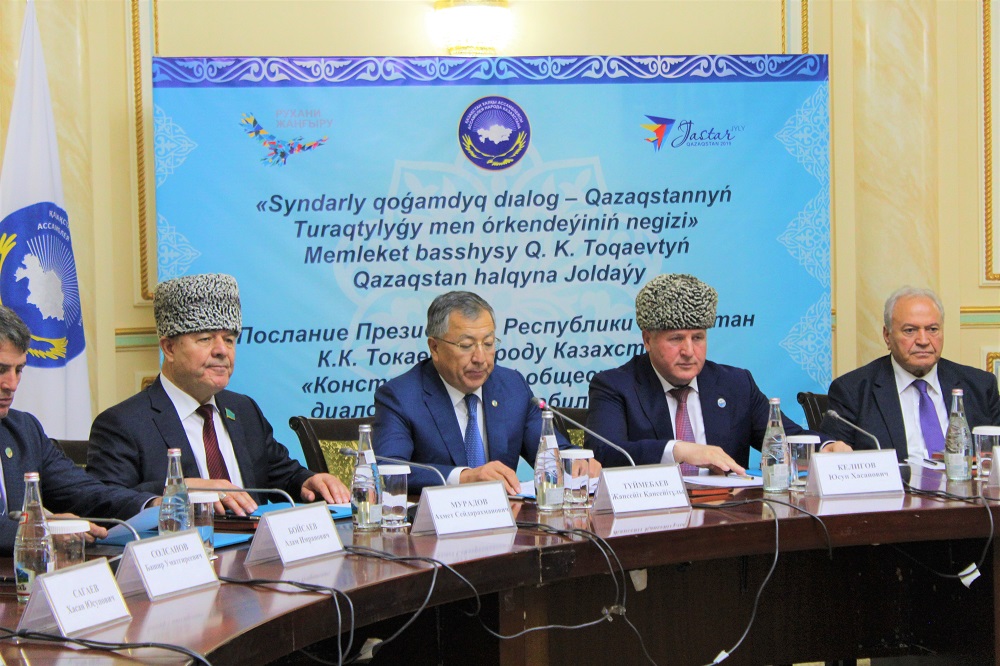 جانسەيىت تۇيمەباەۆ: اسسامبلەيا جولداۋ نەگىزىندە ناقتى مىندەتتەردى جۇزەگە اسىرادى