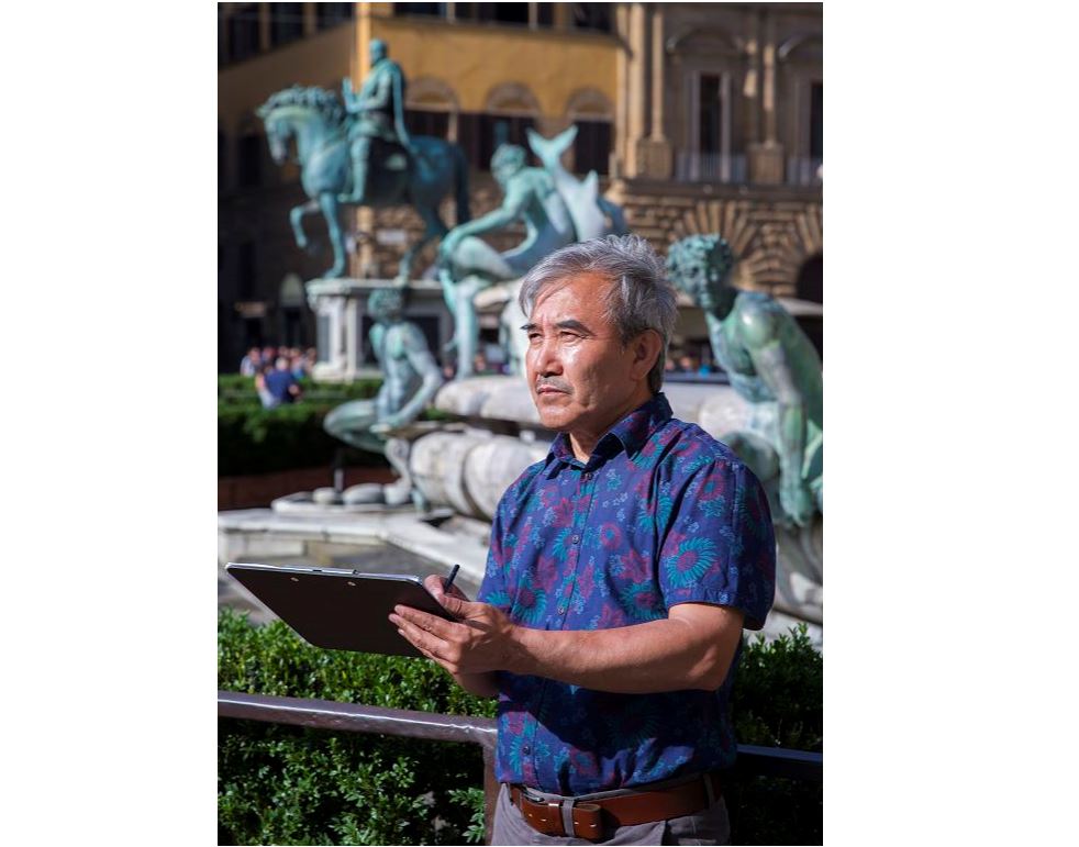 باۋىرجان ءبايدىلدا: سۋرەتشى الدىڭعى شەپتە ەمەس, شەتتە تۇر