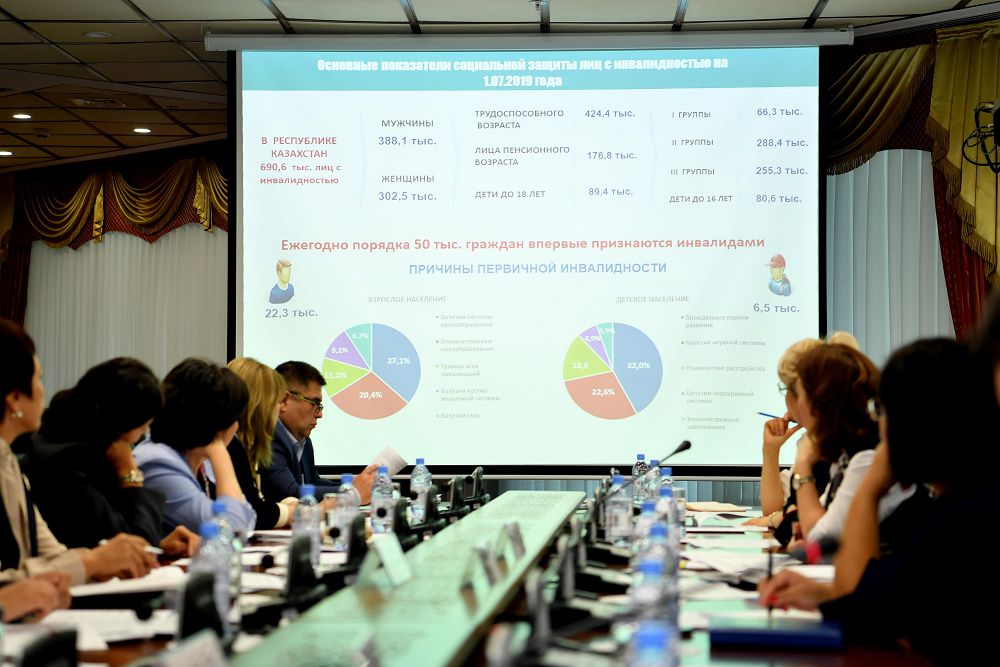 سەناتتا مۇمكىندىگى شەكتەۋلى جانداردىڭ قۇقىقتارى مەن ءومىر ساپاسىن جاقسارتۋ جايى تالقىلاندى