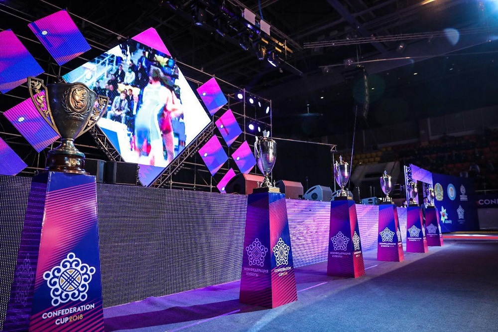 ەلوردادا 2019 جىلعى كونفەدەراتسيا كۋبوگىنىڭ جەرەبەسى تارتىلدى