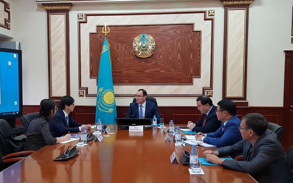 ماڭعىستاۋعا جۇمىس ساپارىمەن جاپونيا دەلەگاتسياسى كەلدى