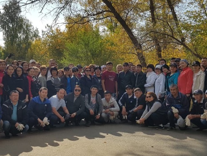 «بىرگە – تازا قازاقستان» ەكولوگيالىق اكتسياسى باتىس قازاقستان وبلىسىندا دا ءوتتى