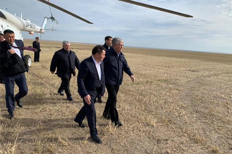 مەملەكەت باسشىسى اقمولا وبلىسىنا جۇمىس ساپارىمەن باردى