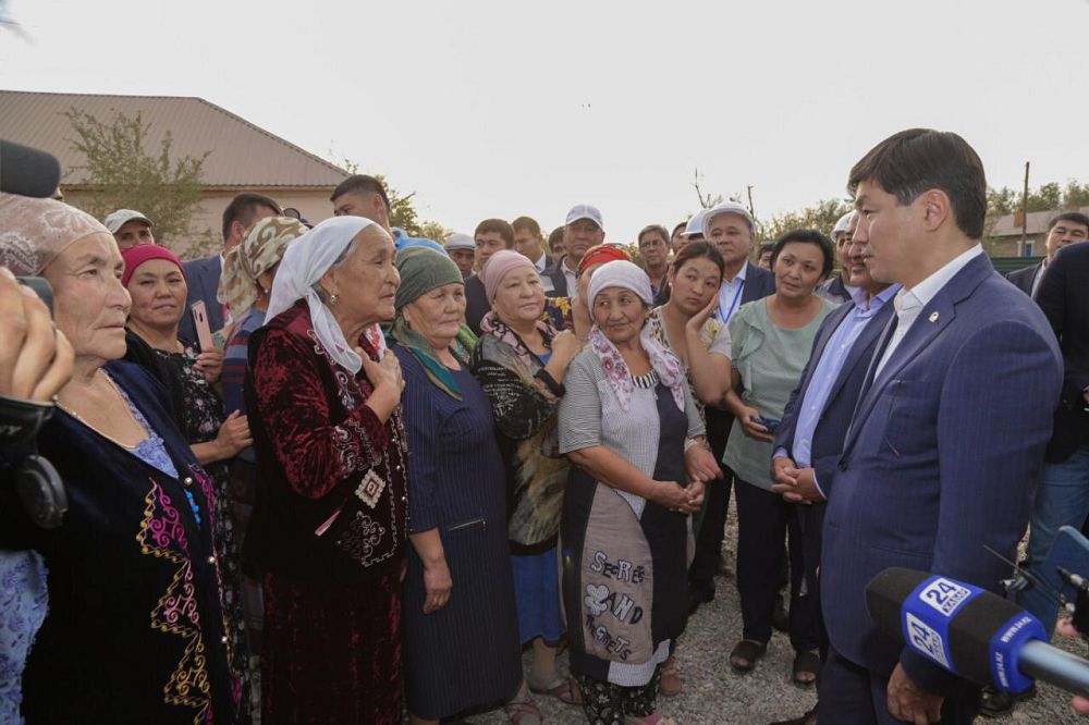 باۋىرجان بايبەك جۇمىس ساپارىمەن تۇركىستان وبلىسىنا كەلدى