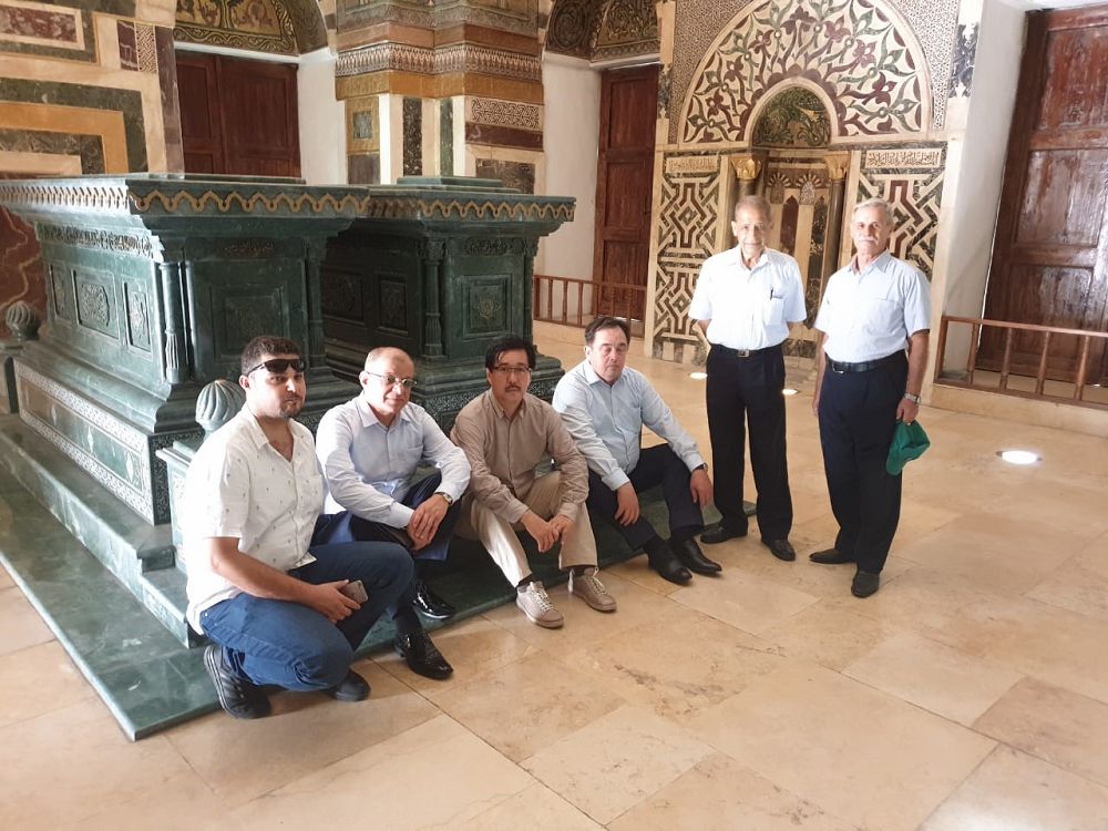 قازاق دەلەگاتسياسى داماسكىدەگى ءابۋ ناسىر ءال-ءفارابيدىڭ قابىرىنە زيارات جاسادى