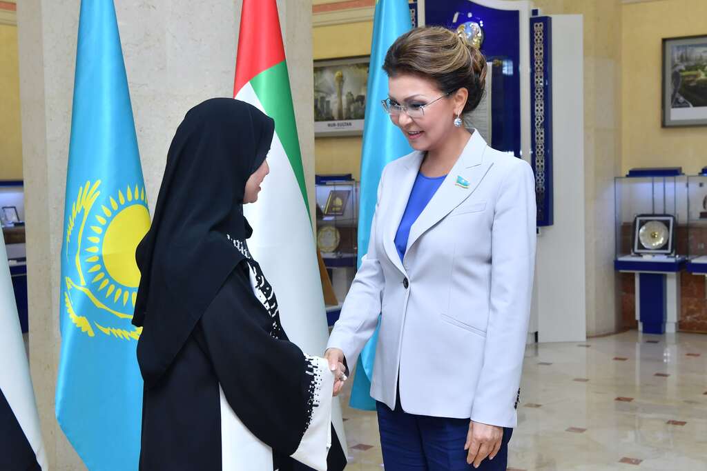 د. نازارباەۆا بىرىككەن اراب امىرلىكتەرى فەدەرالدىق ۇلتتىق كەڭەسىنىڭ توراعاسىمەن كەزدەستى