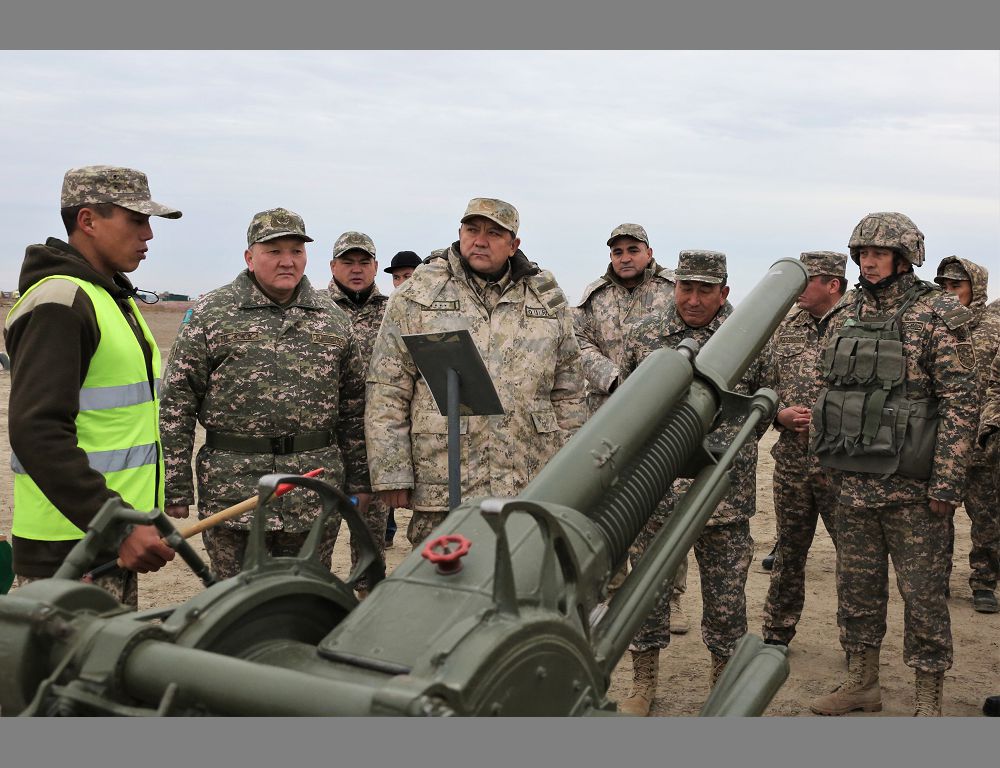 قازاقستاننىڭ باتىسىندا اۋماقتىق قورعانىس باتالوندارىمەن وقۋ-جاتتىعۋلار ءوتتى