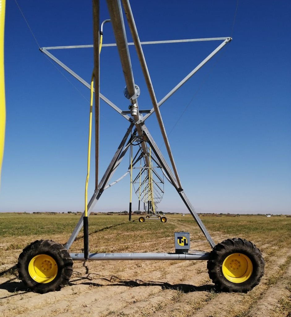 تۇركىستان وبلىسىندا ەگىستى القاپتى جاڭبىرلاتىپ سۋارۋ ءادىسى قولانىلاتىن بولادى