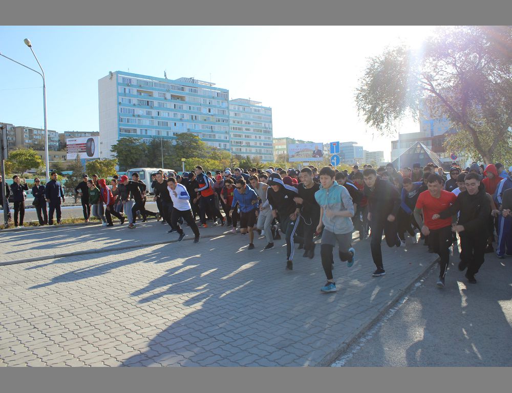 ماڭعىستاۋدا قايىرىمدىلىق مارافونى وتكىزىلدى