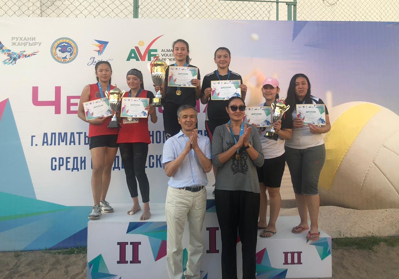 الماتىدا جاعاجاي ۆولەيبولىنان ستۋدەنتتىك ليگا ويىندارى اياقتالدى