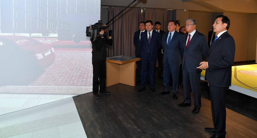 قاسىم-جومارت توقاەۆ «استانا باس جوسپارى» عىلىمي-زەرتتەۋ جوبالىق ينستيتۋتىنا باردى