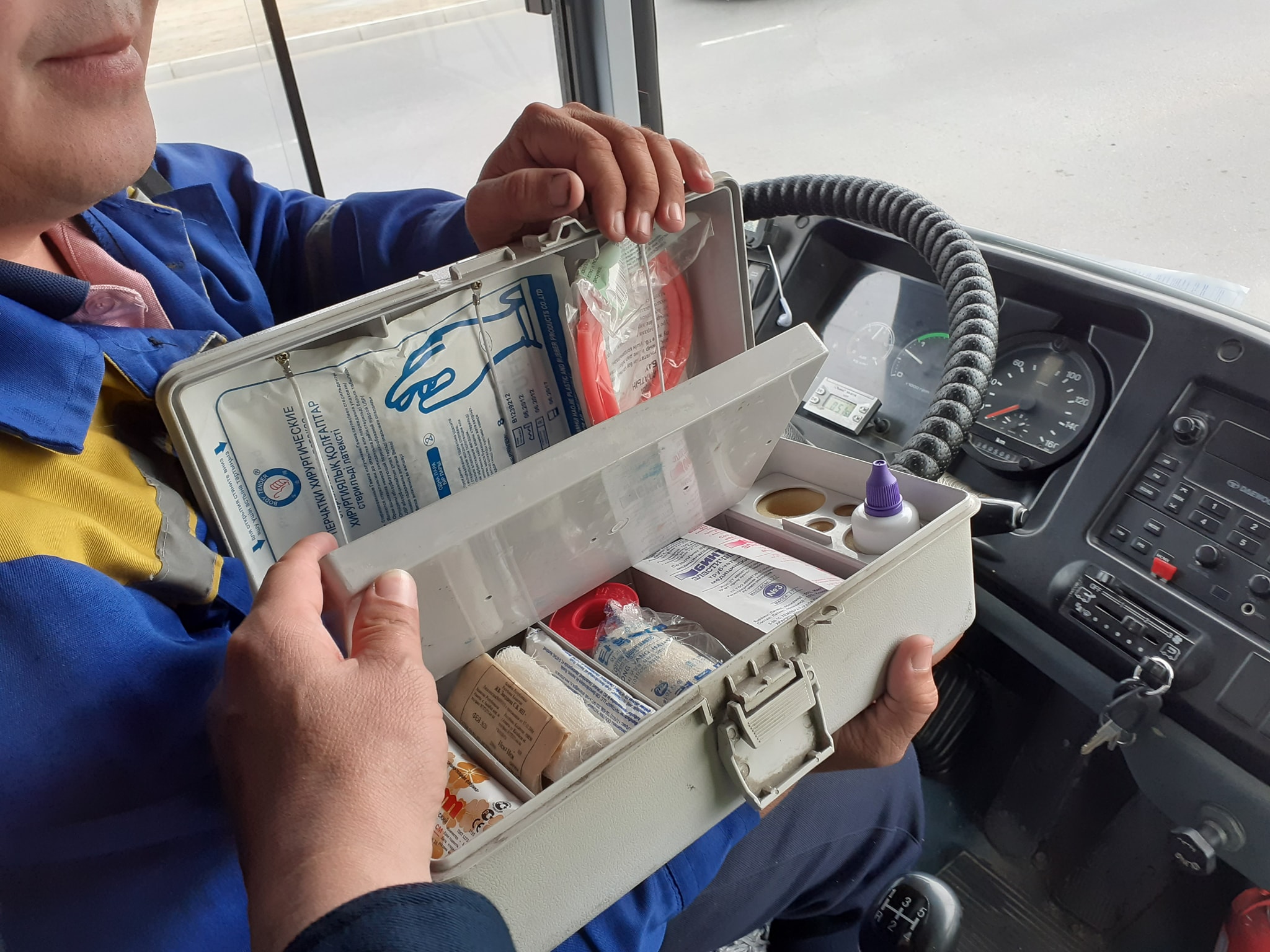 ماڭعىستاۋدا «اۆتوبۋس» ءىس-شاراسى وتۋدە