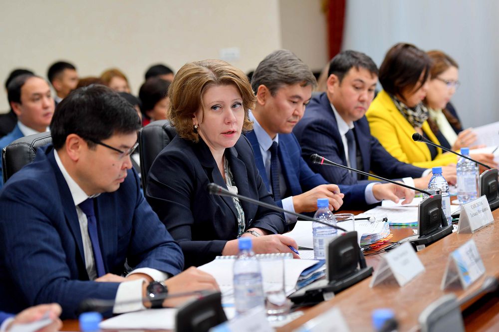 سەناتتا 2019 – 2021 جىلدارعا ارنالعان رەسپۋبليكالىق بيۋدجەتكە تۇزەتۋلەر قارالدى