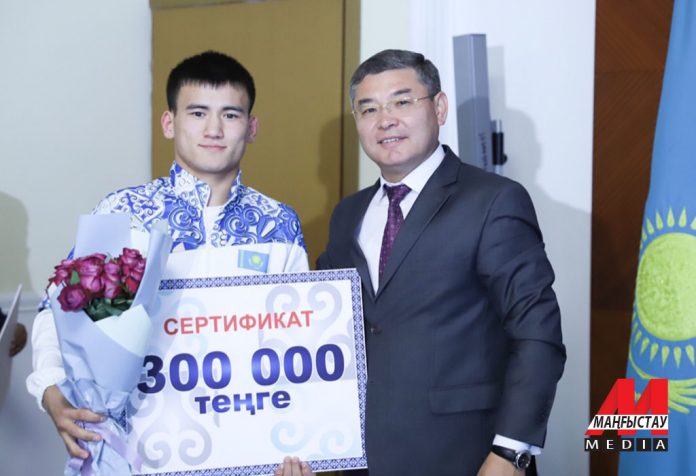 ماڭعىستاۋدا جۇلدەگەر سپورتشىلارعا سىي-سياپات تابىستالدى