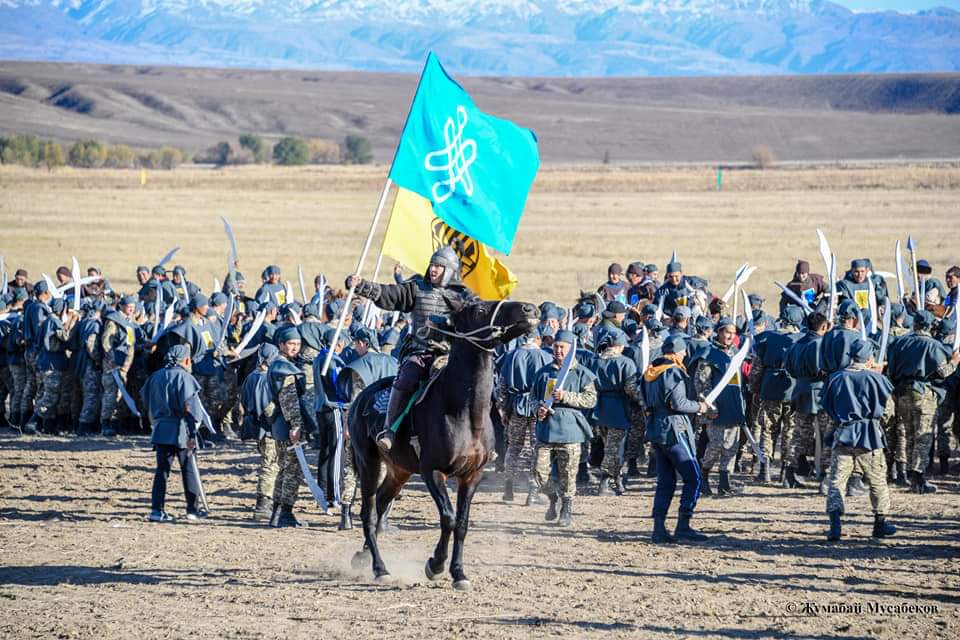 تالدىقورعاندا وربۇلاق شايقاسىنىڭ تاريحي قويىلىمى قايتا ساحنالاندى