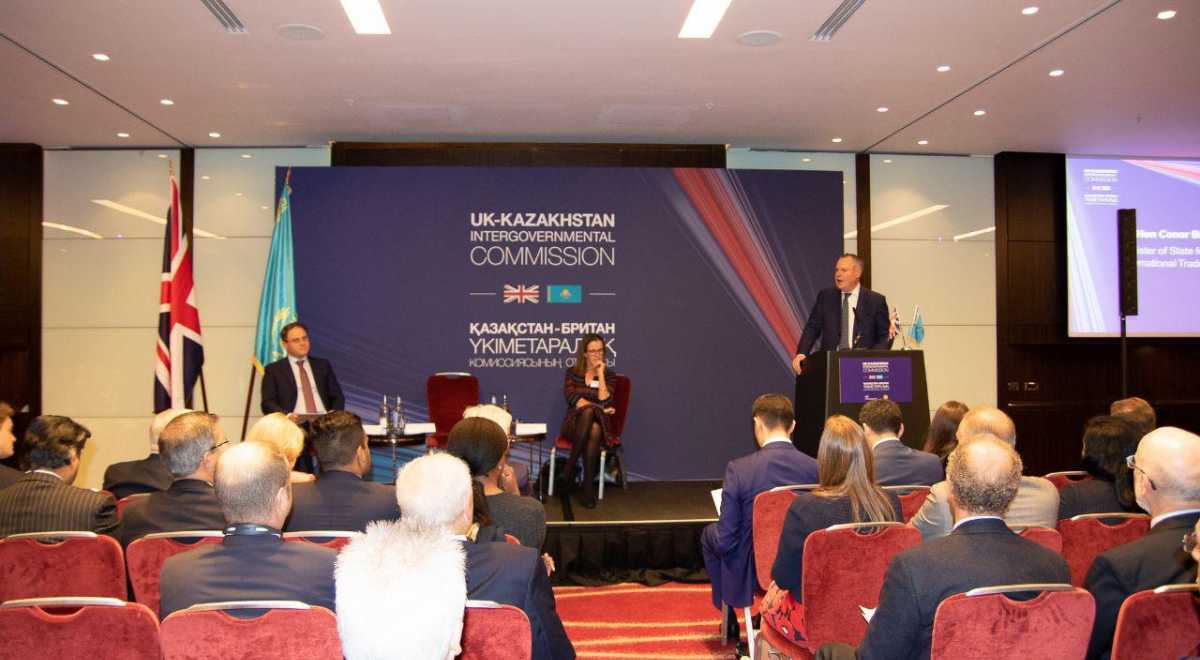 قازاقستان-بريتان ۇكىمەتارالىق كوميسسياسىنىڭ وتىرىسى ءوتتى