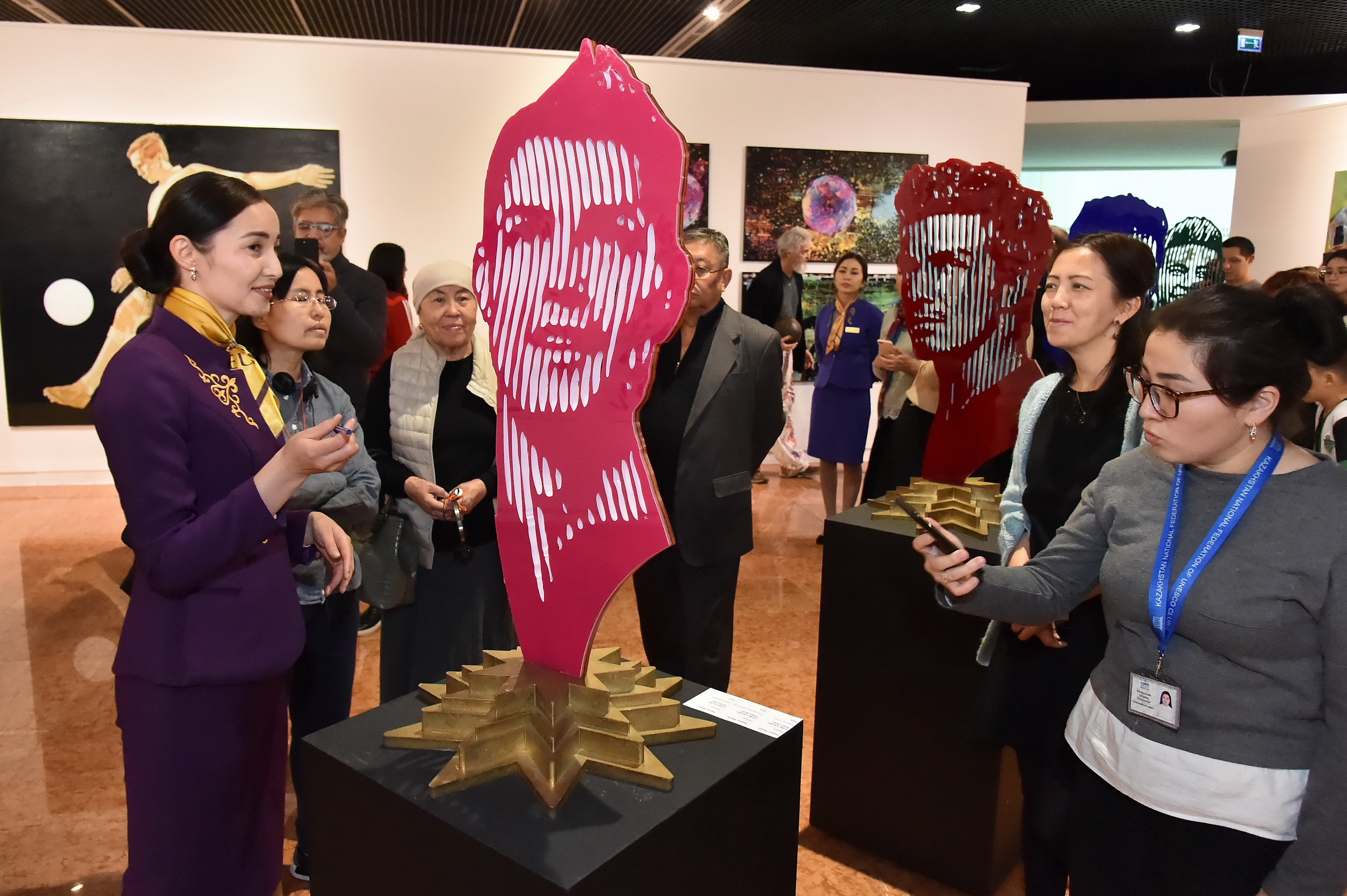 ۇلتتىق مۋزەيدە «ونەردەگى دوپ» ارت-كورمەسى اشىلدى