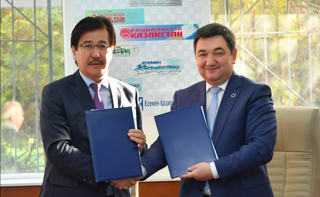 قازۇۋ-دا «Egemen Qazaqstan» گازەتىنىڭ كۇندەرى ءوتتى