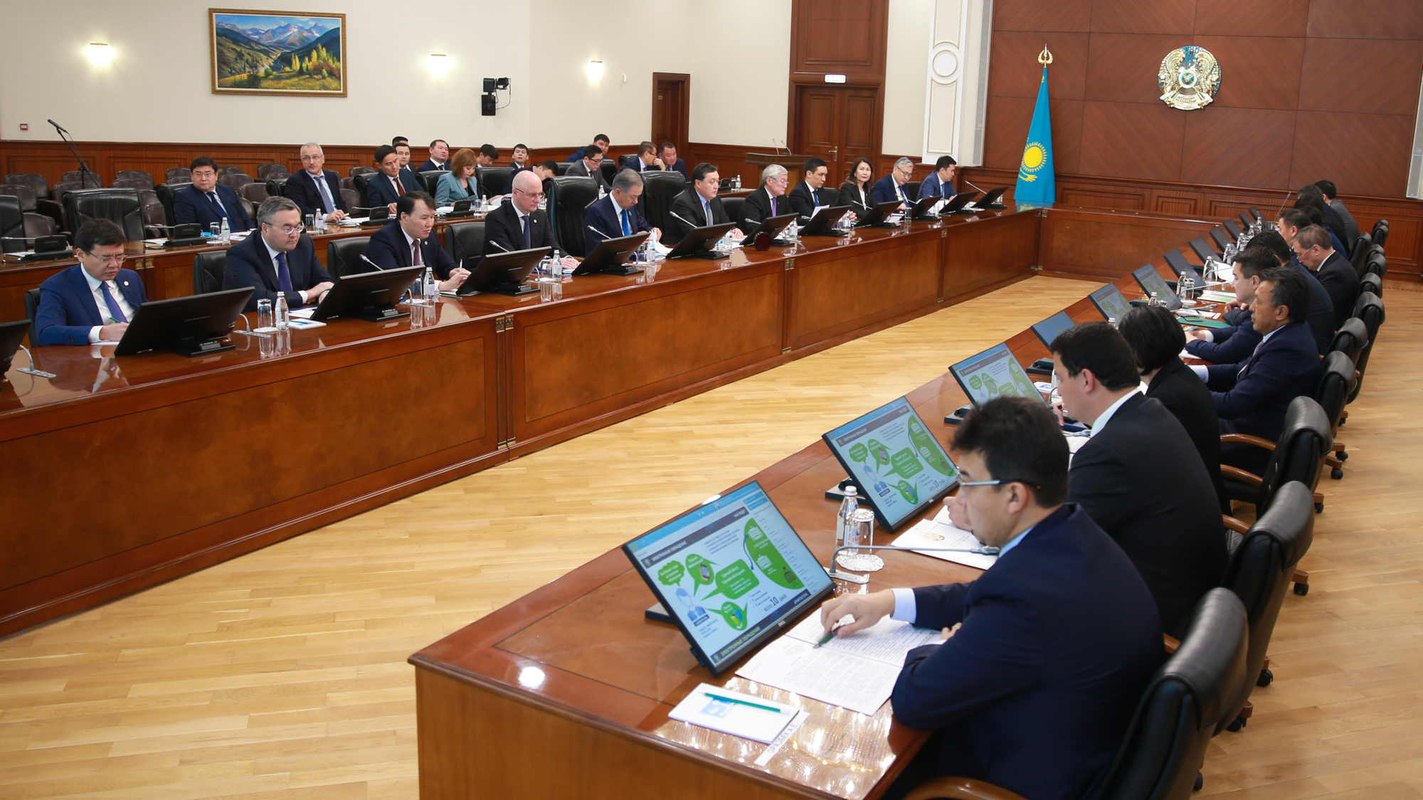 جاڭعىرتۋ جونىندەگى ۇلتتىق كوميسسيانىڭ وتىرىسى ءوتتى