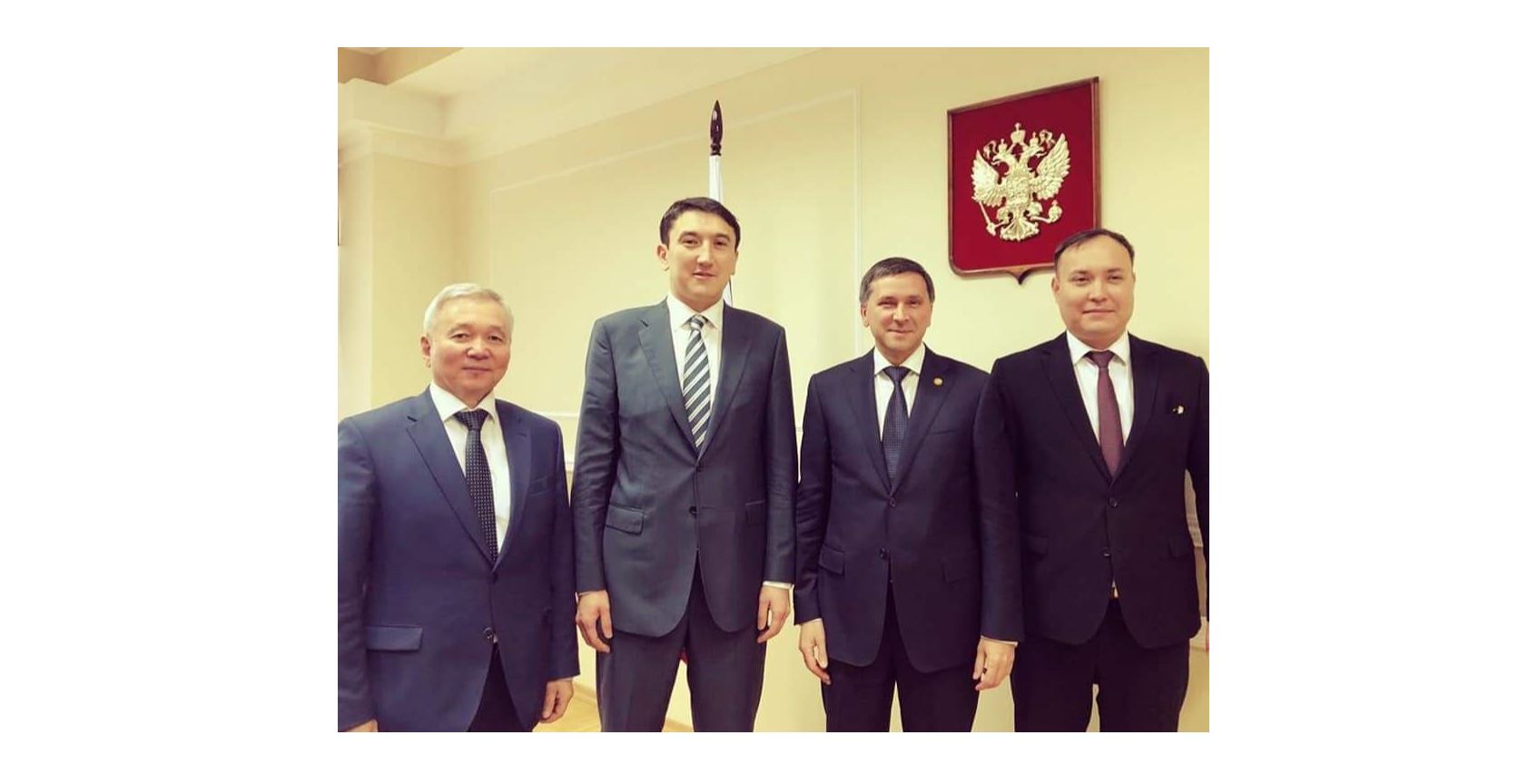 م. مىرزاعاليەۆ رەسەيلىك əرىپتەستەرمەن بىرقاتار كەزدەسۋلەر وتكىزدى