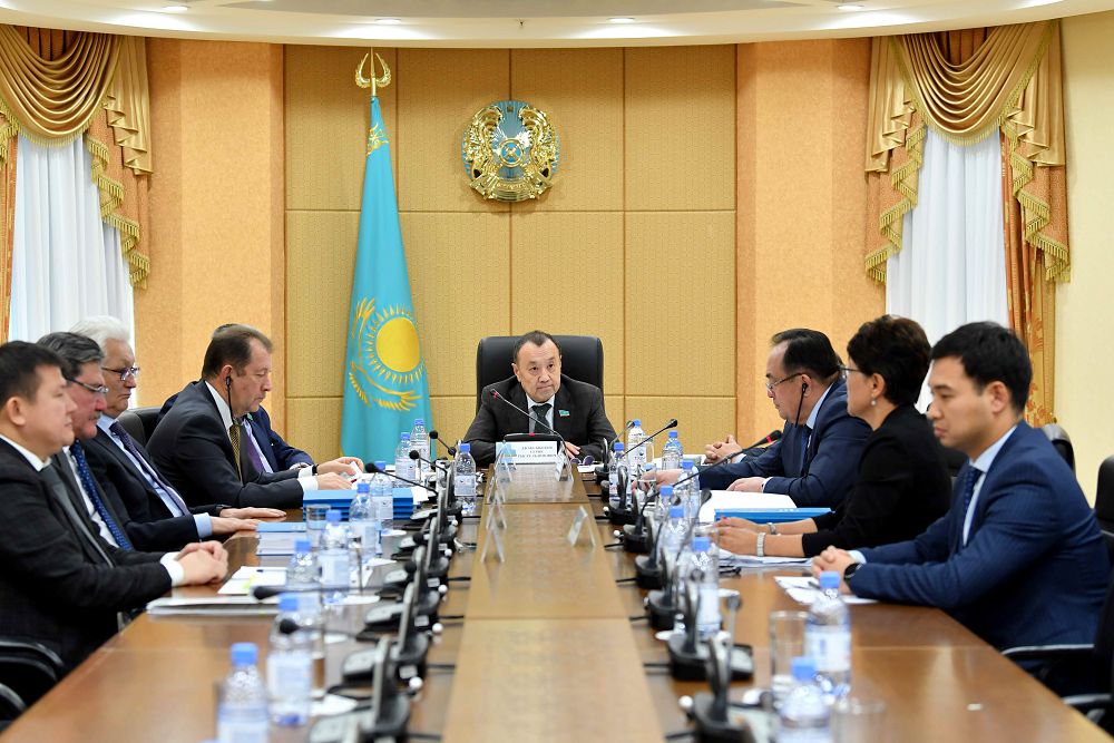 سەناتتا مەملەكەتتىك قىزمەتتەردى الۋ جونىندەگى زاڭ جوباسى قارالدى