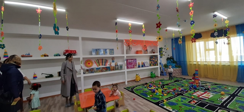 قاراعاندى وبلىسىندا ەكى بالاباقشا اشىلدى