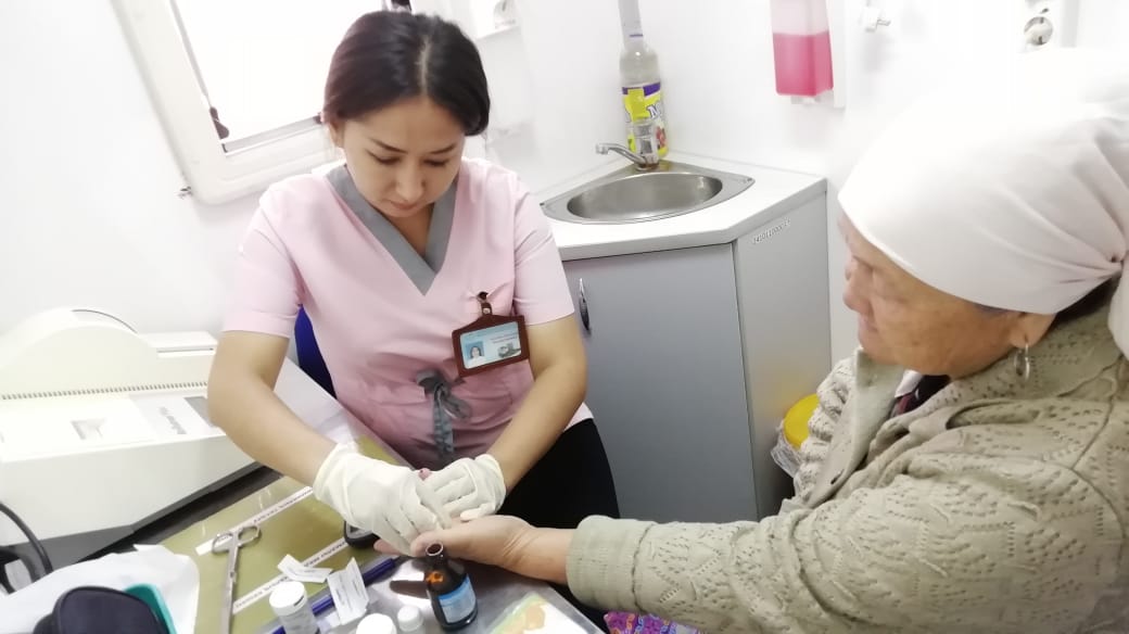 مۇنايلىدا «مەديتسينا جانىمىزدا» اكتسياسى باستالدى