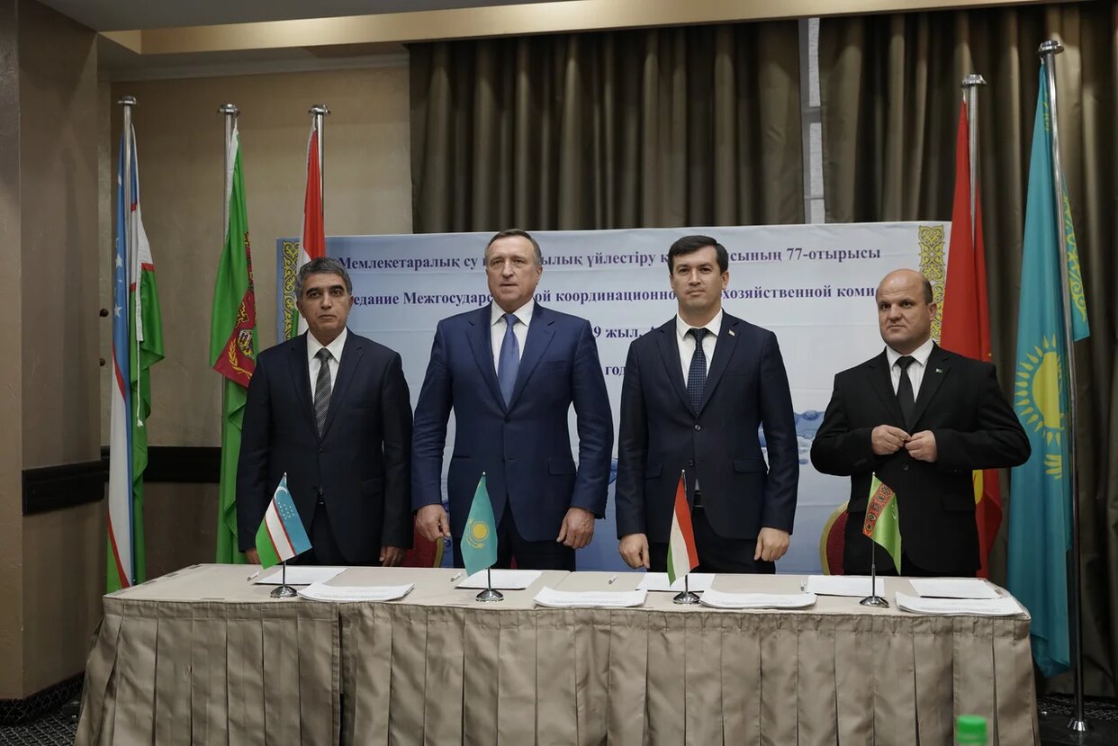 ورتالىق ازيا مەملەكەتتەرى سۋ قاقپالارىنىڭ ءليميتىن بەكىتتى