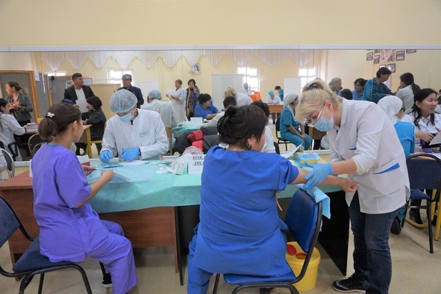 الماتىلىقتار تەگىن مەديتسينالىق تەكسەرۋدەن ءوتتى